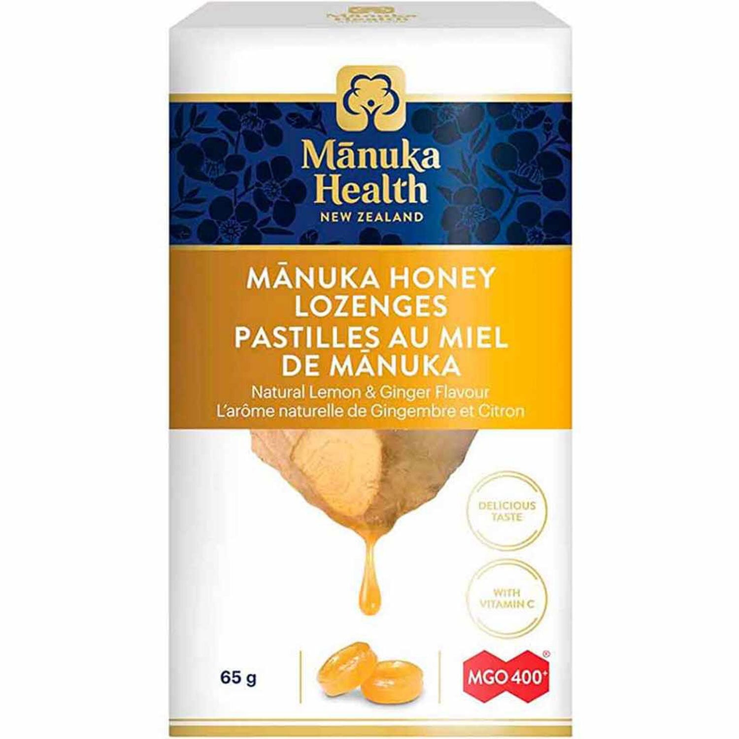 Manuka Health Honey/Lemon Lozenges MGO 400+ 65 g