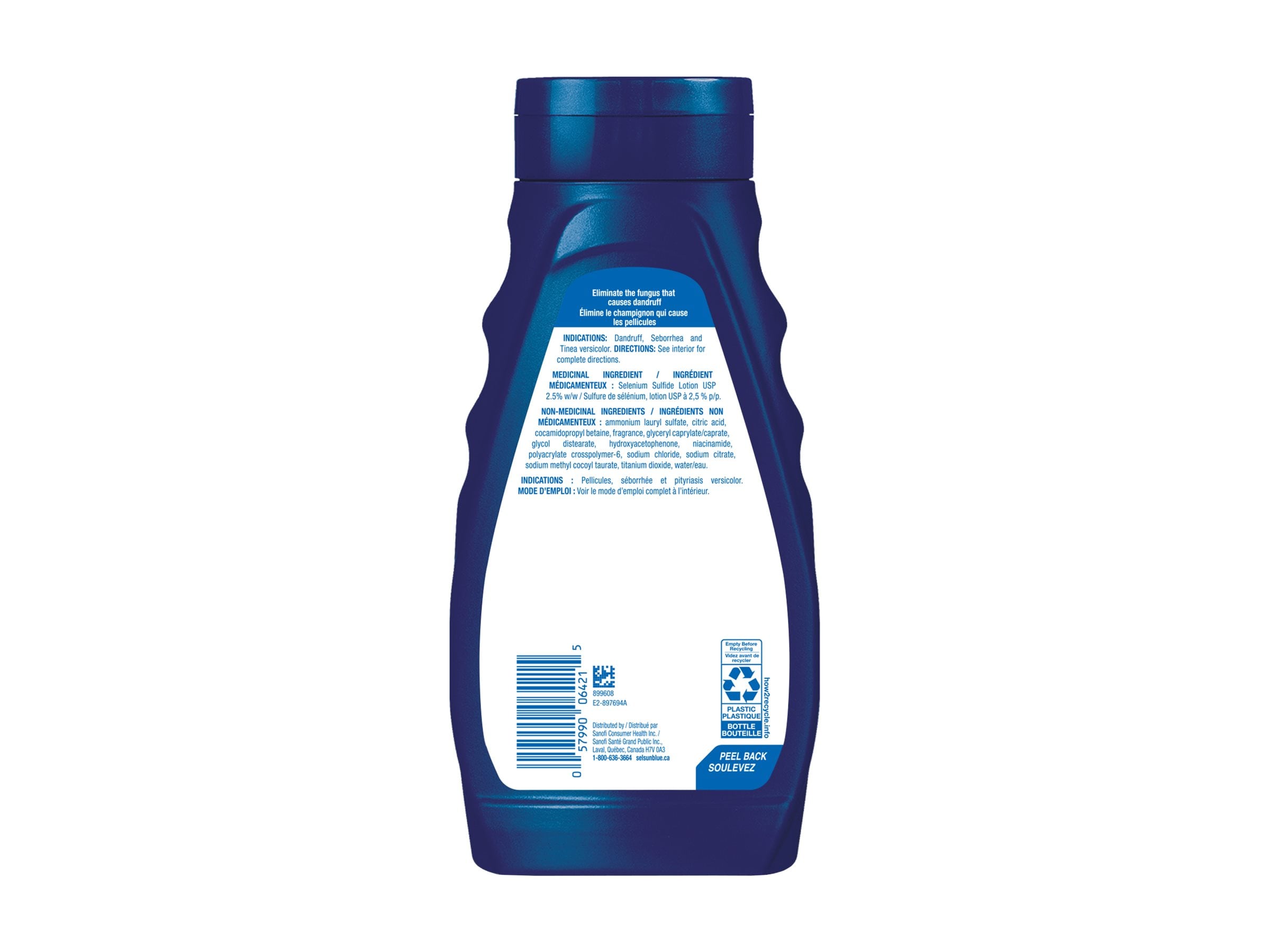 Selsun Blue Medicated Anti Dandruff Shampoo 250 mL - Image 2