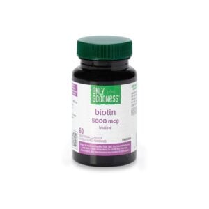Only Goodness Biotin 5000 mcg 60 Capsules