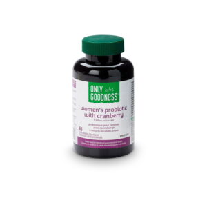 Only Goodness Womens Probiotic With Cranberry 60 Capsules