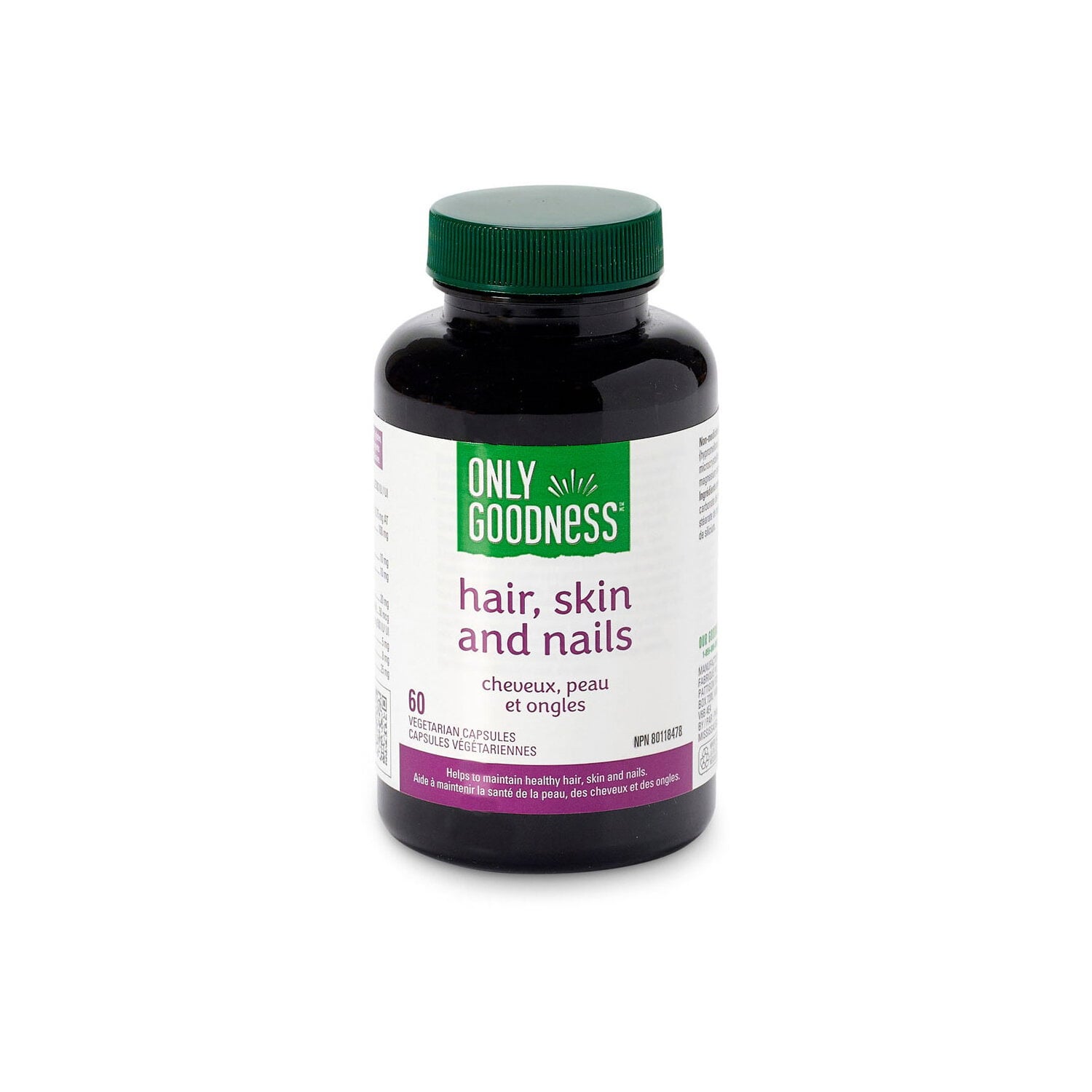 Only Goodness Hair Skin & Nails Growth 60 Capsules