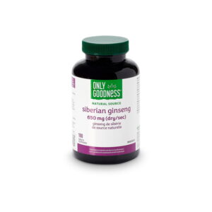 Only Goodness Siberian Ginseng 650 mg 100 Capsules