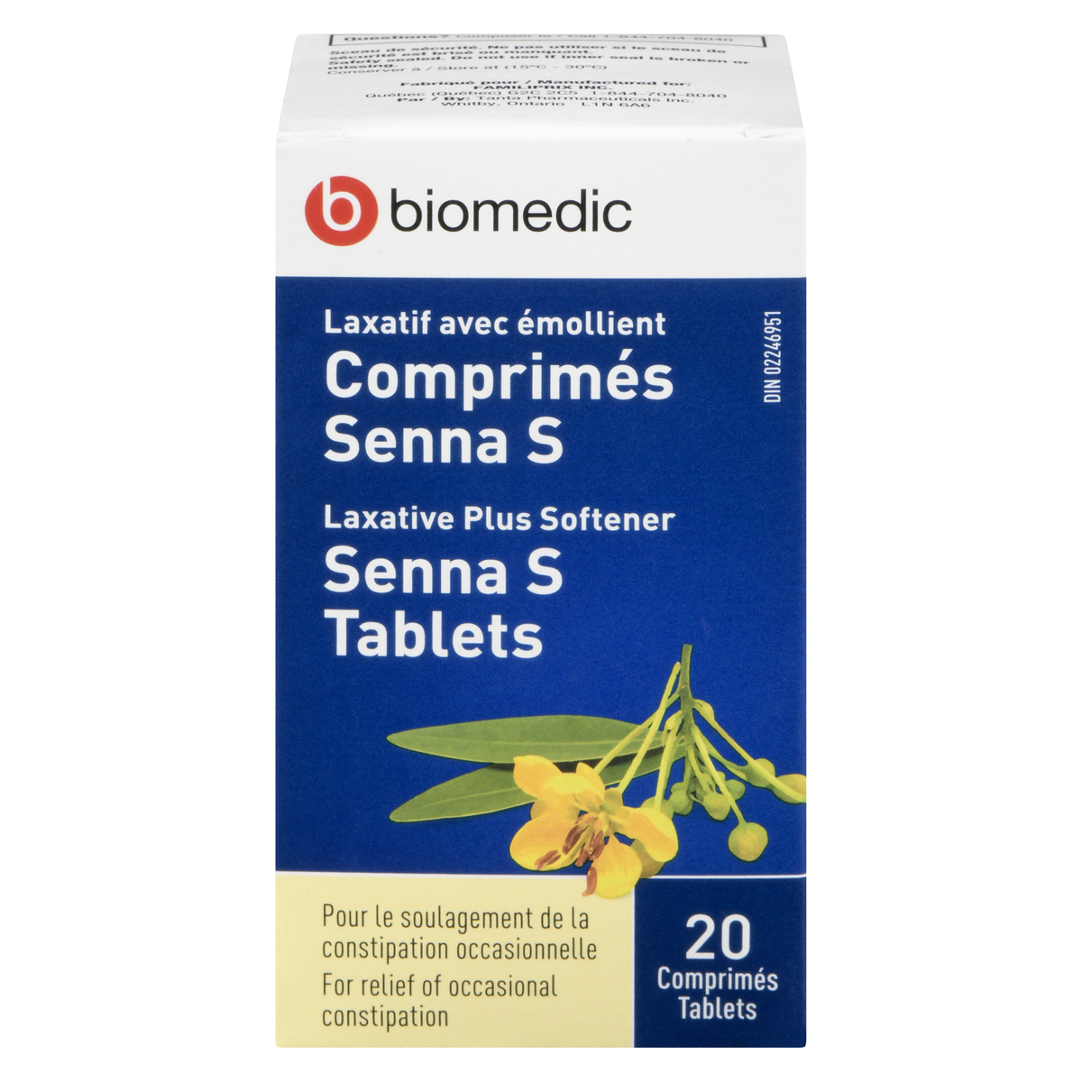 BIOMEDIC Senna S 20 Tablets