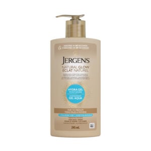 Jergens Natural Glow Hydra Gel Moisturizer For Face And Body Fair To