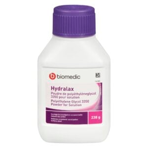 BIOMEDIC Hydralax Polyethylene Glycol 3350 Powder 238 g