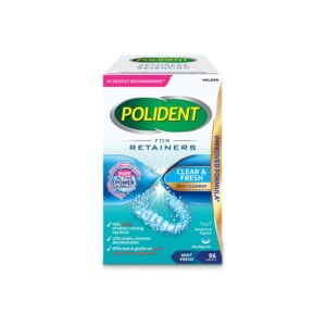 Polident For Retainers 96 Tablets