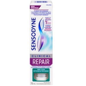 Sensodyne Clinical Repair Deep Clean Toothpaste 75 mL