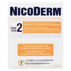 Nicoderm Rx Step 2 Patch 14 mg 7 Count