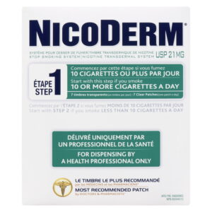 Nicoderm Rx Step 1 Patch 21 mg 7 Count