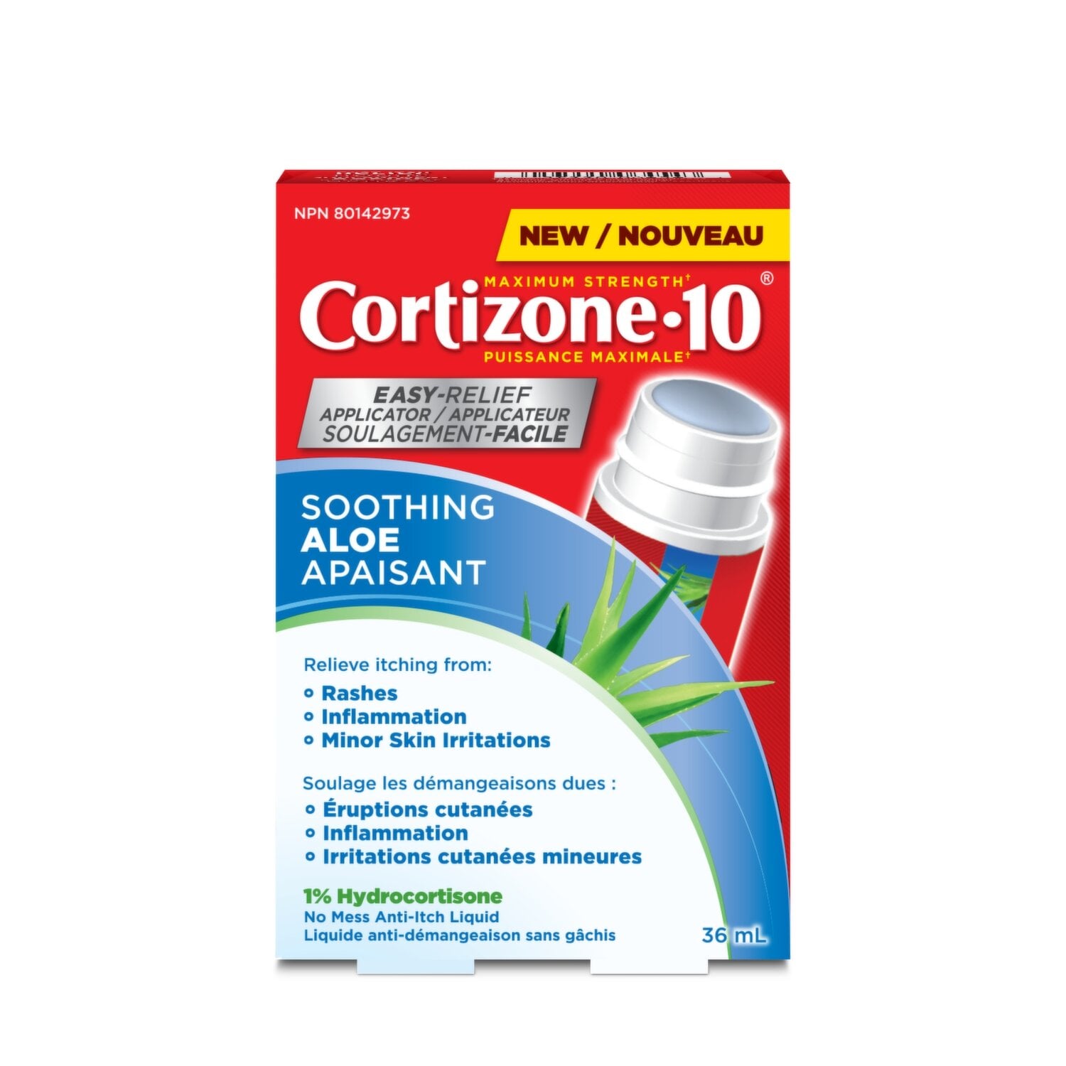 Cortizone-10 Soothing Aloe Hydrocort 1% Roll On 36 mL