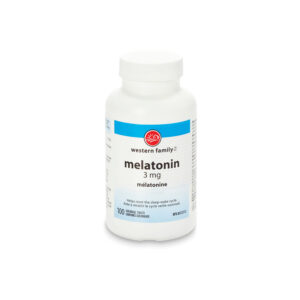 Western Family Melatonin 3 mg 100 Tablets