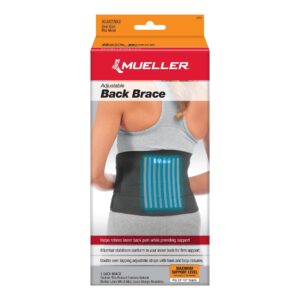 Mueller Back Brace Adj Black 1SZ 6711C
