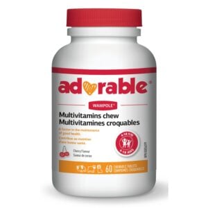 Wampole Adorable Multi-Vitamin Chew Cherry 60 Tablets