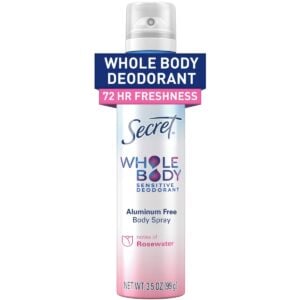Secret Body Spray Rosewater 99 g