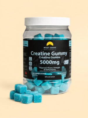 Westcoast Creatine Monohydrate Gummies 5000 mg 120 Gummies