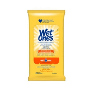 Wet Ones Antibacterial Citrus Travel Pack 20 Count
