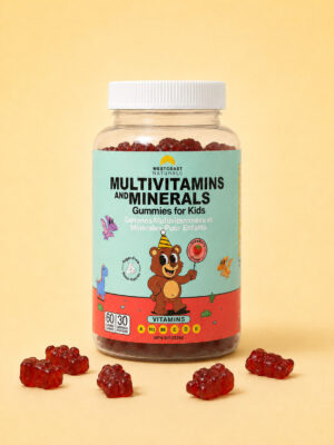 Westcoast Kids Multivitamins And Minerals Strawberry 60 Gummies