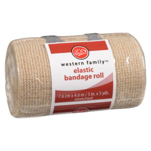 Western Family Elastic Bandage Roll 3-in-1