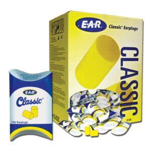 3M Ear Plugs Classic Yellow Uncorded 310-1001 200 Pairs