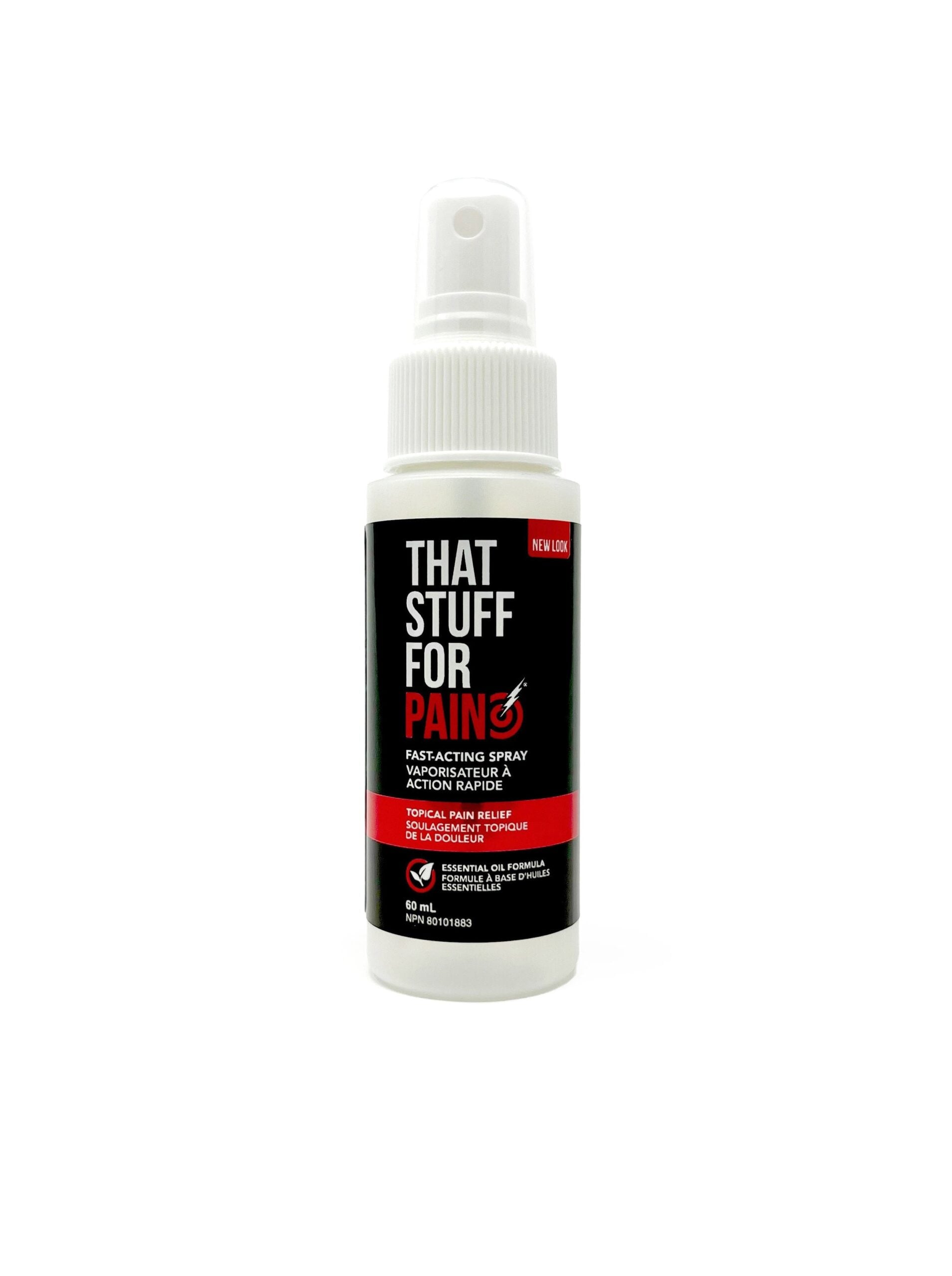 That Stuff For Pain All Natural Pain Relief Spray 60 mL