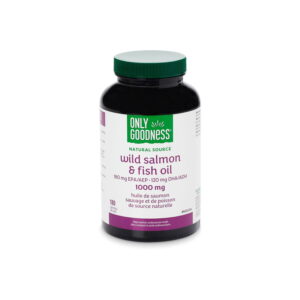 Only Goodness Salmon And Fish Oils 1000 mg Softgel 180 Capsules