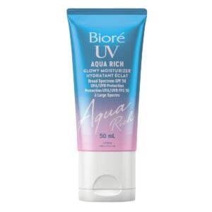 Biore UV Aqua Rich Glowy Moisturizer SPF 50 50 mL
