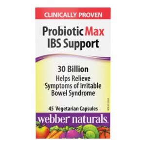 Webber Probiot 30 Billion 5 Strain (Ibs Pro) 45 Capsules
