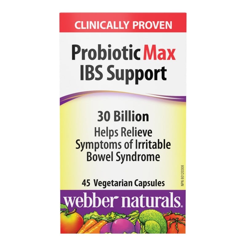 Webber Probiot 30 Billion 5 Strain (Ibs Pro) 45 Capsules