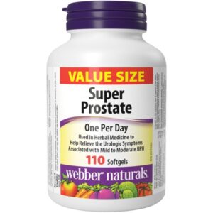 Webber Super Prostate 110 Capsules