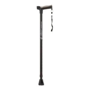AMG Medical Cane Aluminum Black Derby Handle
