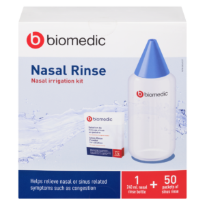 BIOMEDIC Sinus Rinse Bottle 50 Count