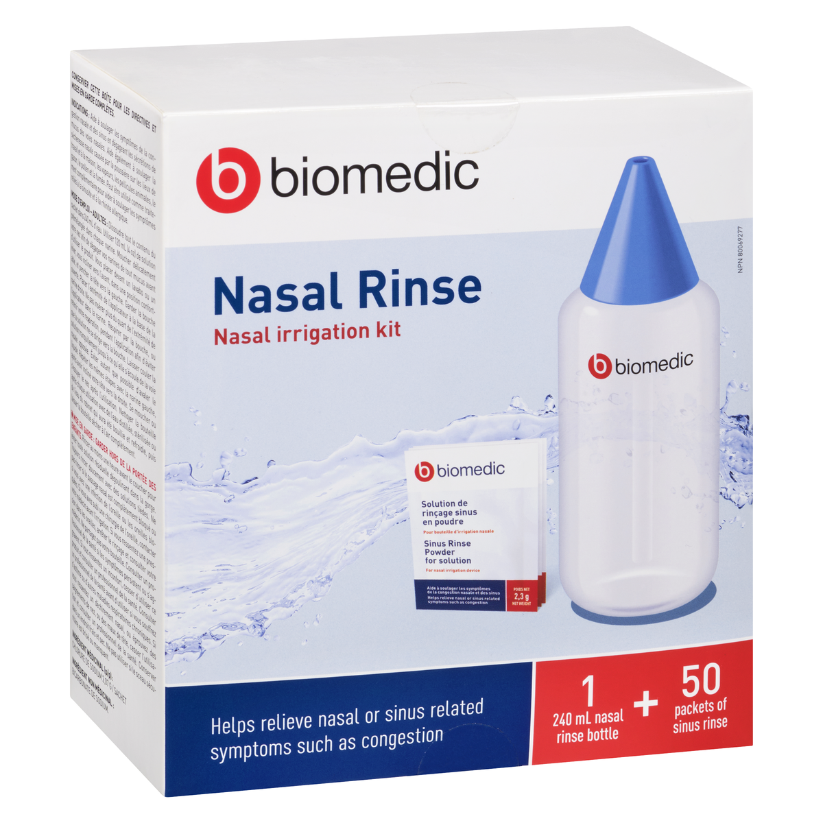 BIOMEDIC Sinus Rinse Bottle 50 Count - Image 2