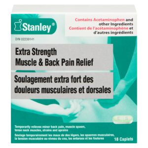 Stanley Muscle/Back Extra Strength 18 Caplets