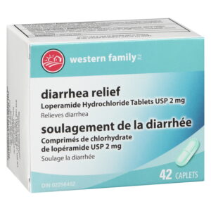 Western Family Anti Diarrhea 42 Caplets
