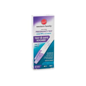 Western Family One Step Pregnancy Test 2 Count