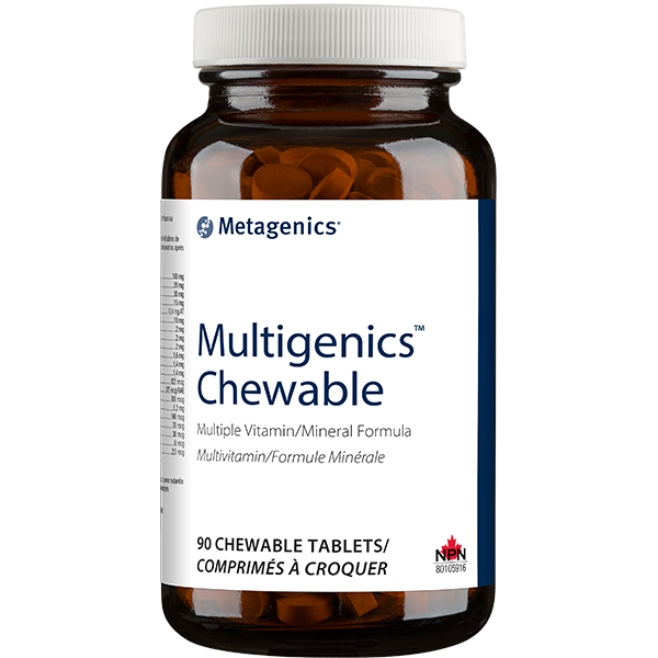 Metagenics Multigenics Chew 90 Tablets - Image 2