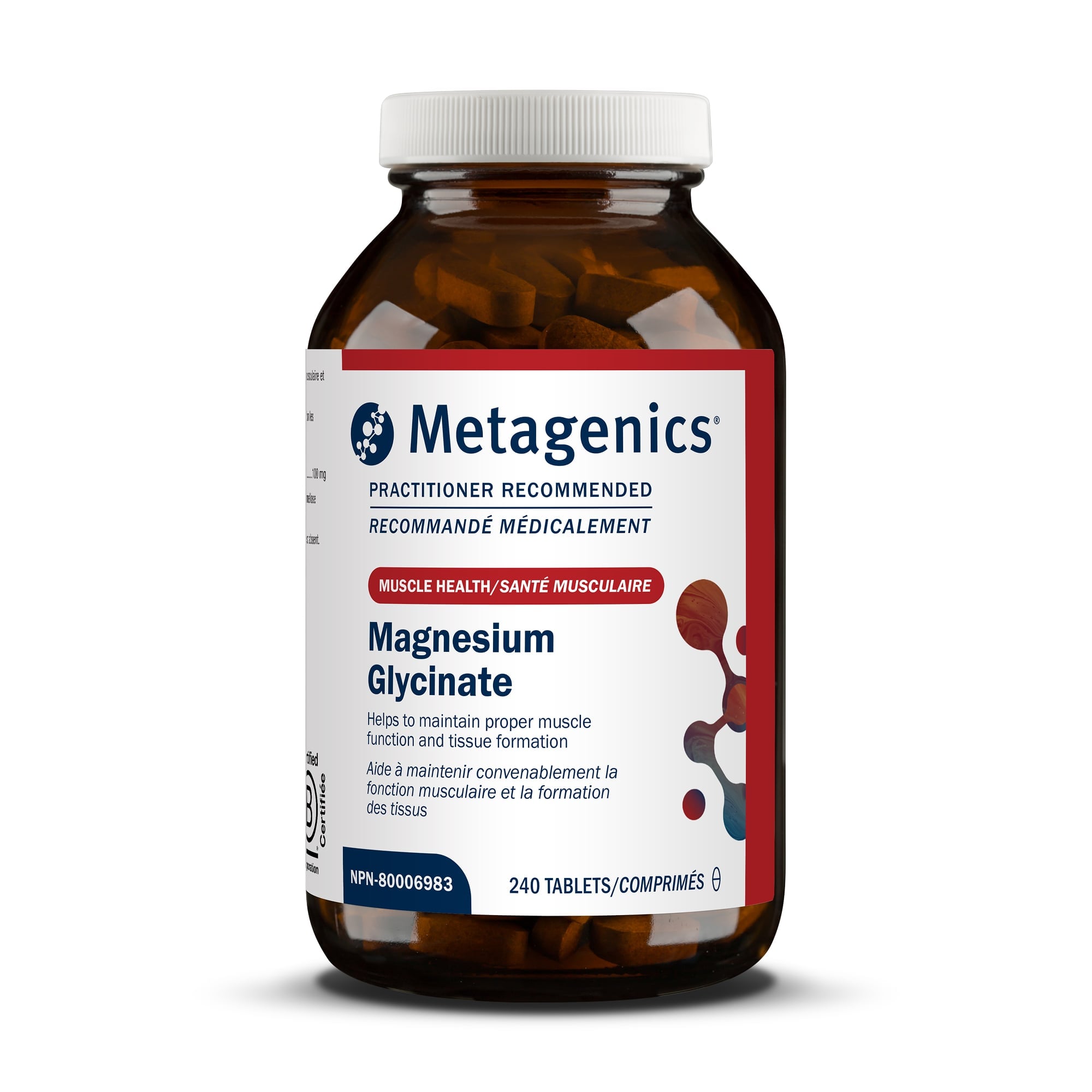Metagenics Magnesium Glycinate 240 Tablets