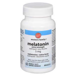 Western Family Melatonin 5 mg Sl 60 Tablets