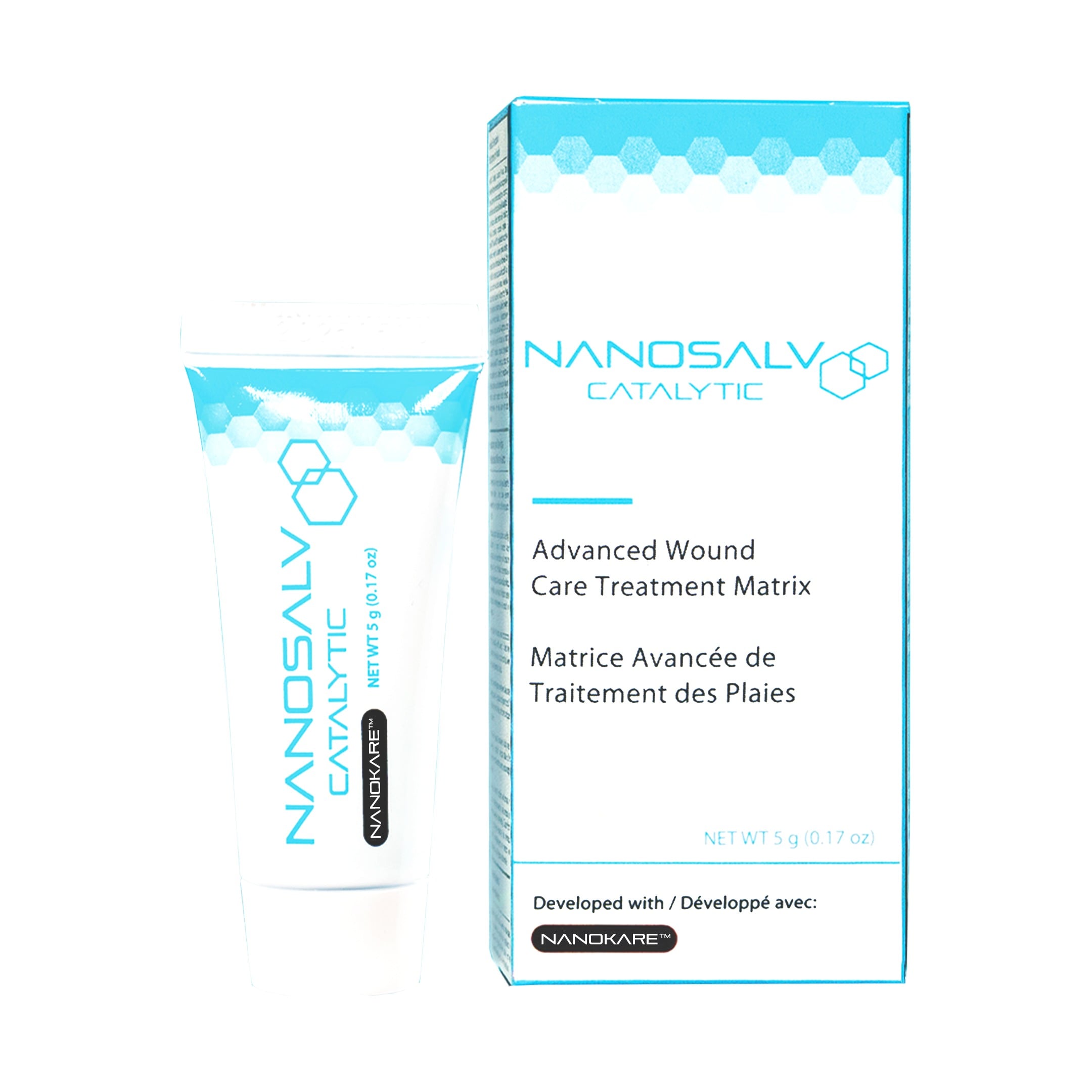 NanoSalv Catalytic Advanced Wound Care Treatment Matrix 5GM