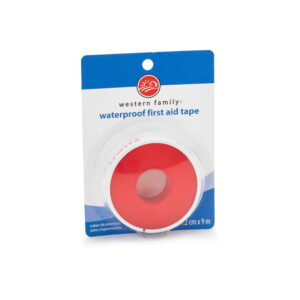Western Family Waterproof First Aid Tape 1.2 cm x 9M