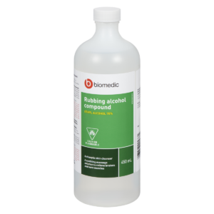 BIOMEDIC Rubbing Alcohol Compound Ethyl Alcohol 70% 450 mL