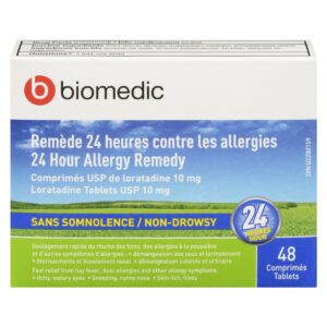 BIOMEDIC Loratadine 10 mg 48 Tablets