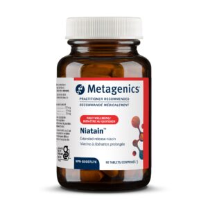 Metagenics Niatain Niacin B3-500 Non-GMO Gluten-Free 60 Tablets