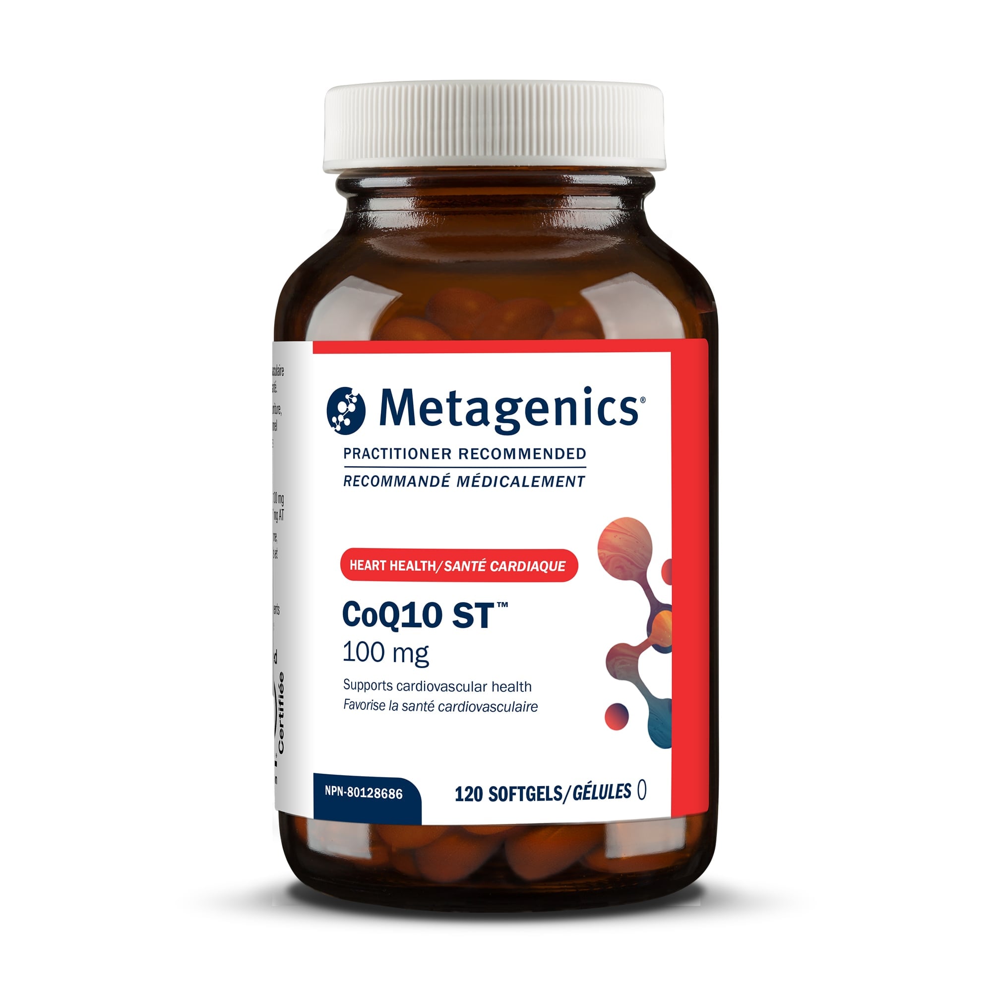 Metagenics CoQ10 St-100 Softgel 120 Capsules