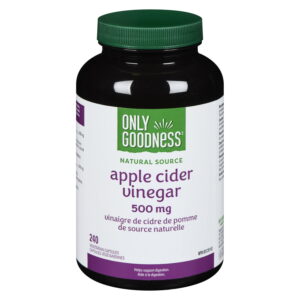Only Goodness Apple Cider Vinegar 500 mg 240 Pack
