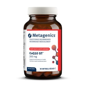 Metagenics CoQ10 St-200 Softgel Non-GMO Gluten-Free 60 Capsules