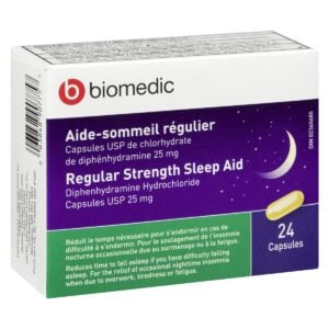 BIOMEDIC Sleep Aid 25 mg 24 Capsules