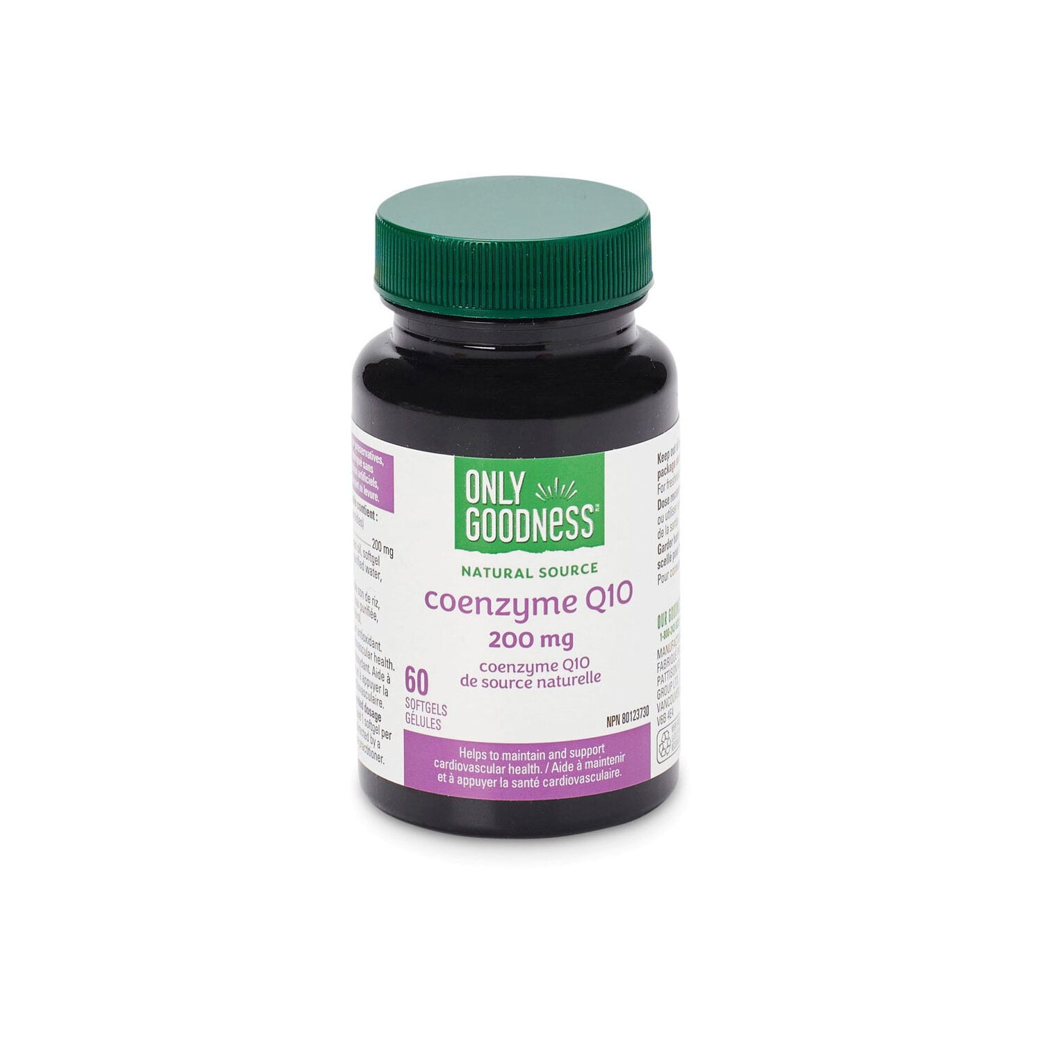 Only Goodness Co Enzyme Q10 200 mg Softgel 60 Capsules