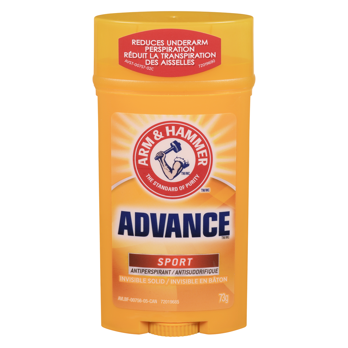 Arm & Hammer Ultra Max Advanced Solid Sport Deo 73 g