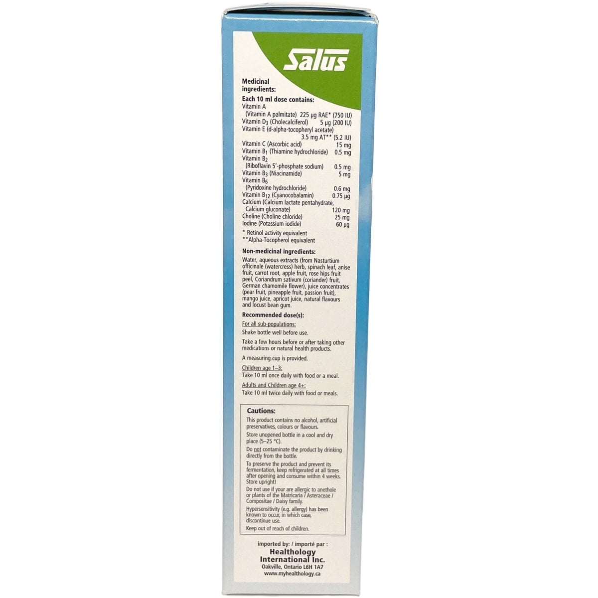 Salus Haus Kindervital 250 mL - Image 2